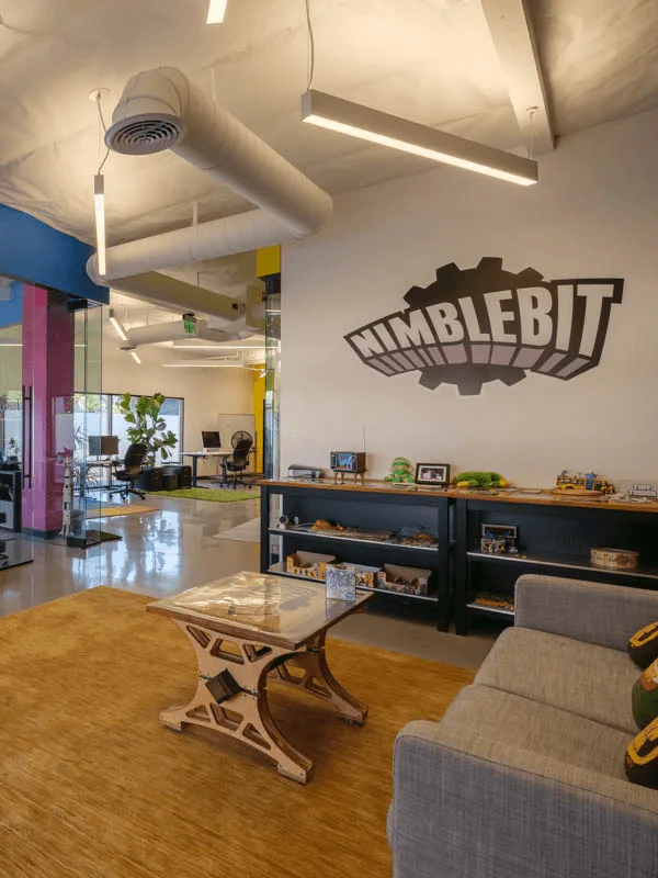 Nimblebit's studio in California. They have been making games since 2008.