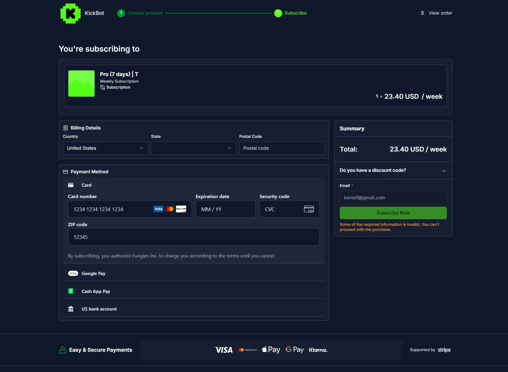 Viewbot integrated a customisable Merchant of Record checkout into their SaaS product.
