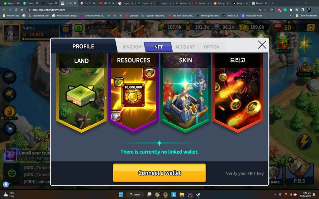 Best Web3 NFT game reviews: League of Kingdoms