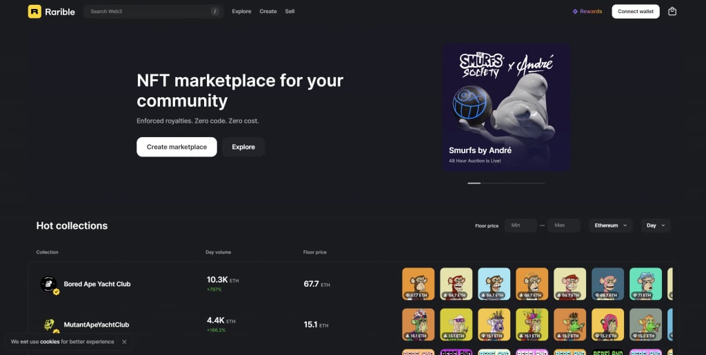 Costs of building cross chain NFT marketplace