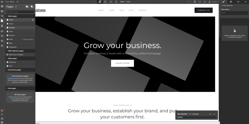 Building a Free Website for Your Fantasy Game Using Webflow: A Step-by-Step Guide