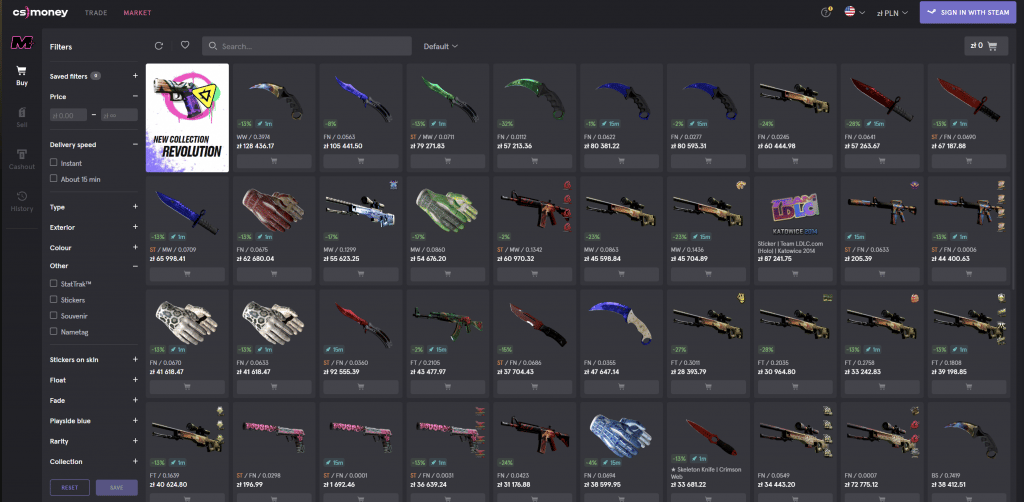 How to sell your CSGO DOTA2 TF2 skins for real money or cash?