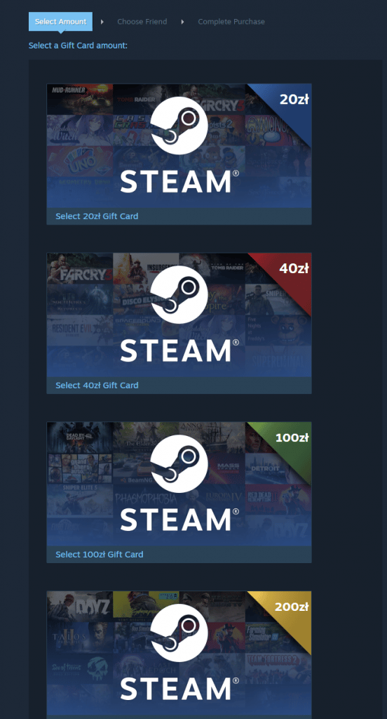 Steam Gift Cards: The History and More