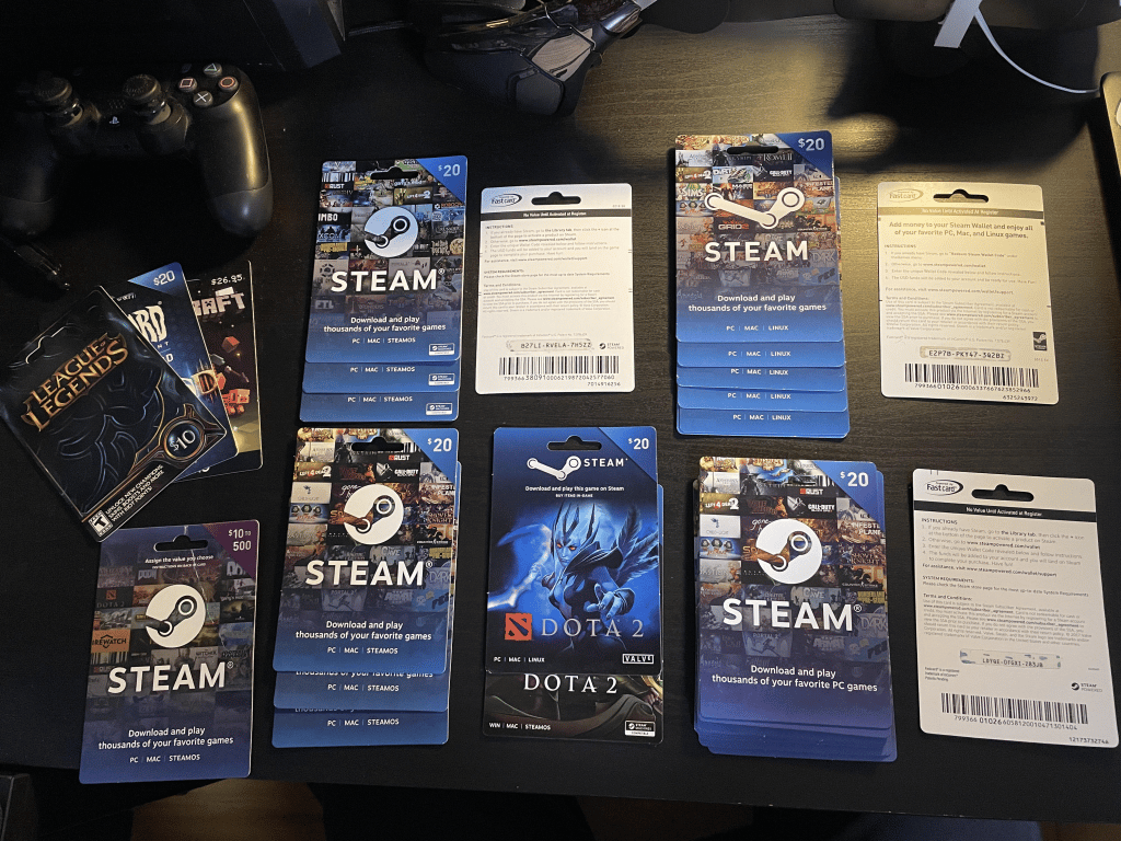 Steam Gift Cards: The History and More