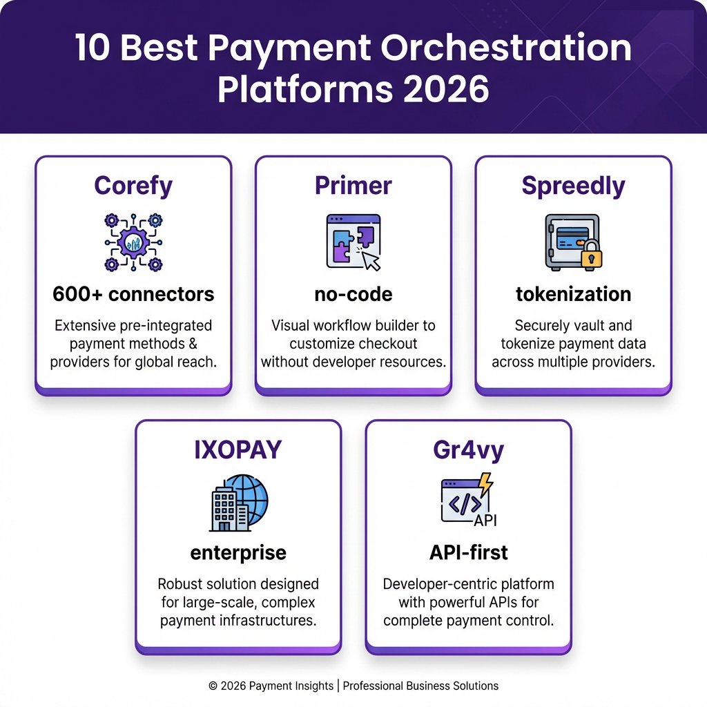 10 Best Payment Orchestration Platforms for SaaS in 2026: Complete Comparison