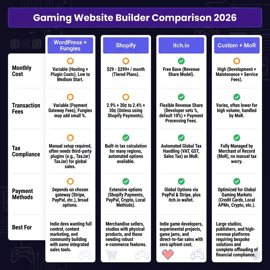 Gaming Website Builder: Complete Guide to Payment Integration 2026
