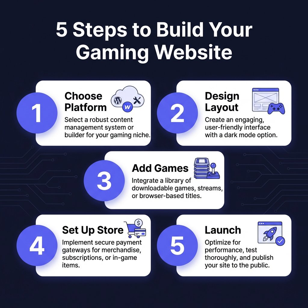 Gaming Website Builder: Complete Guide to Building Your Game Site in 2026