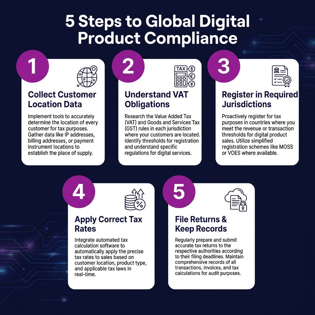 How to Sell Digital Products Globally: The Complete 2026 Guide to International Tax Compliance