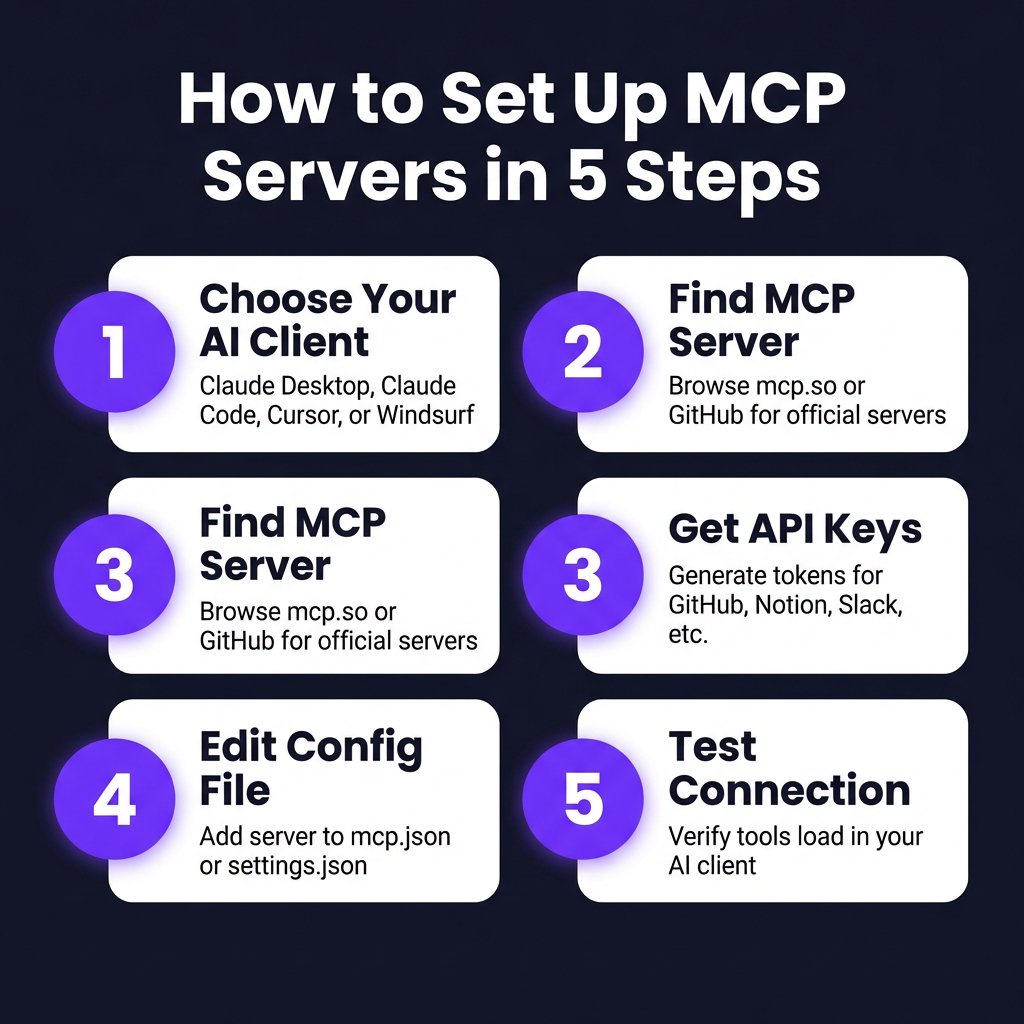 MCP Servers for AI Agents: The Complete Developer Guide to Connecting Claude, Cursor & More in 2026