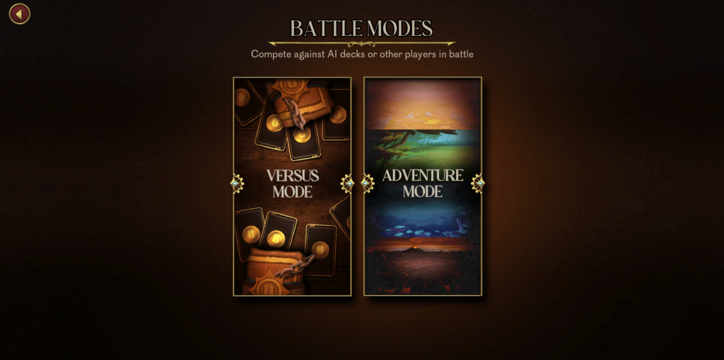 In our example NFT Web3 Trading Card Game: there's PVE mode and PVP mode