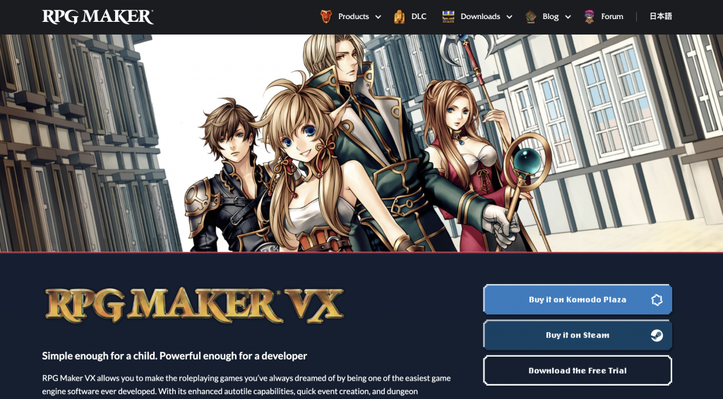 Make Your Own Game with RPG Maker