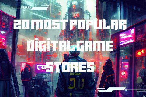 Top 20 most popular digital game stores