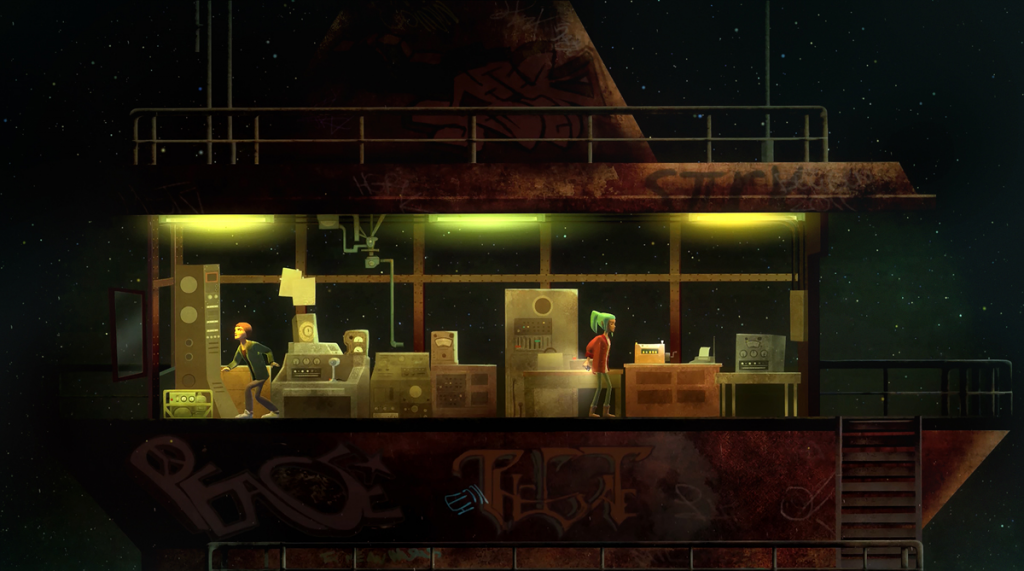 Screenshot Saka Game Oxenfree Game