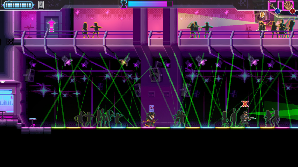 Screenshot from the game Katana ZERO