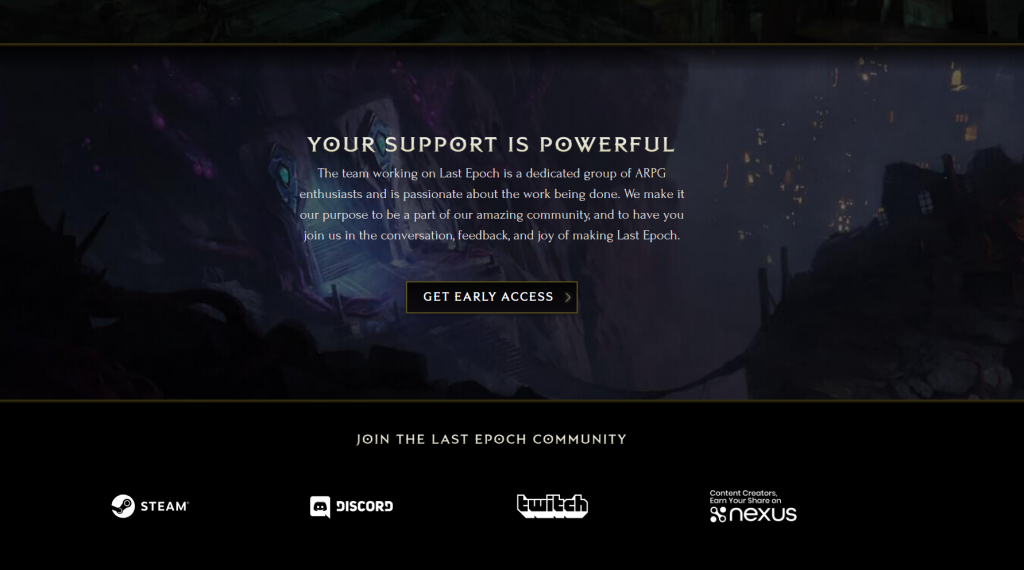 Creating conversion in indie game web shops by offering early access to active supporters