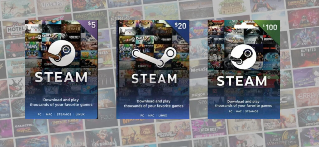 Steam Gift Card