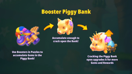 Piggy Bank monetization mechanism for mobile games