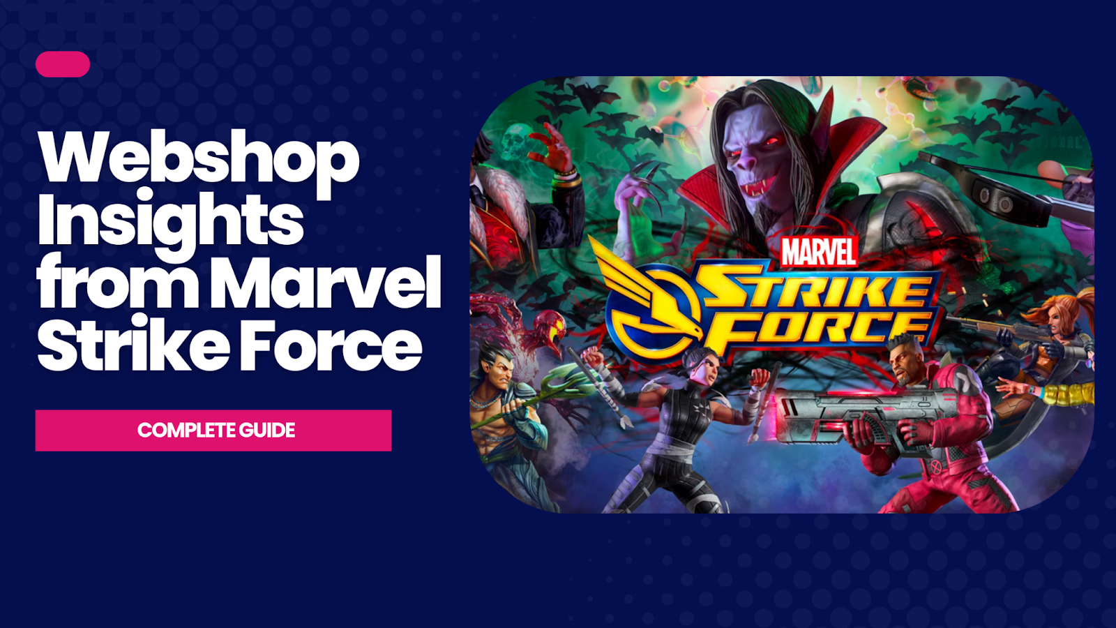 Discover how Marvel Strike Force boosts revenue with its webshop. Learn best practices and elevate your own game store with expert insights.