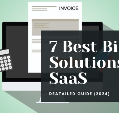 7 best saas billing solutions