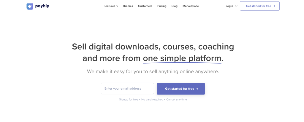 Payhip – Best Free eCommerce Platform for Digital Products with Built-In Marketing