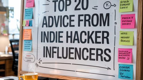 The Ultimate Guide to SaaS Success: Top 20 Advice from Indie Hacker Influencers