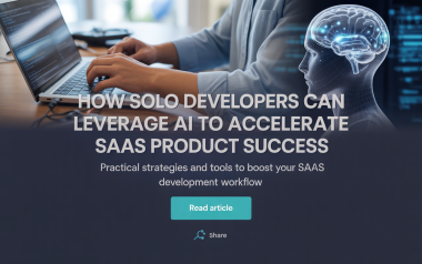 How Solo Developers Can Leverage AI to Accelerate SaaS Product Success