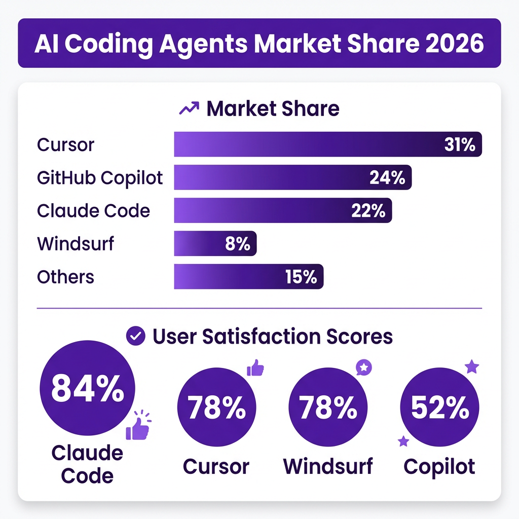 7 Best AI Coding Agents in 2026: Complete Comparison with Real Pricing