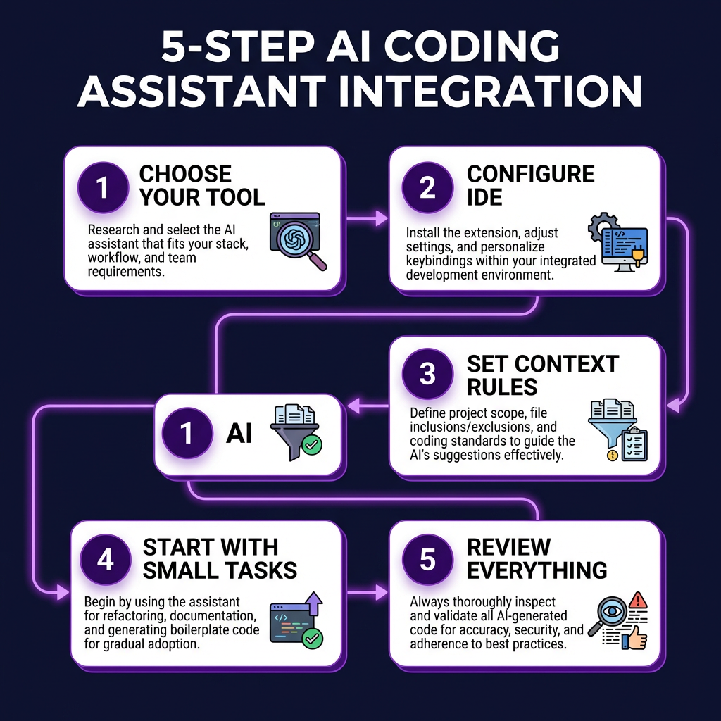 How to Integrate AI Coding Assistants Into Your Developer Workflow: Complete 2026 Guide