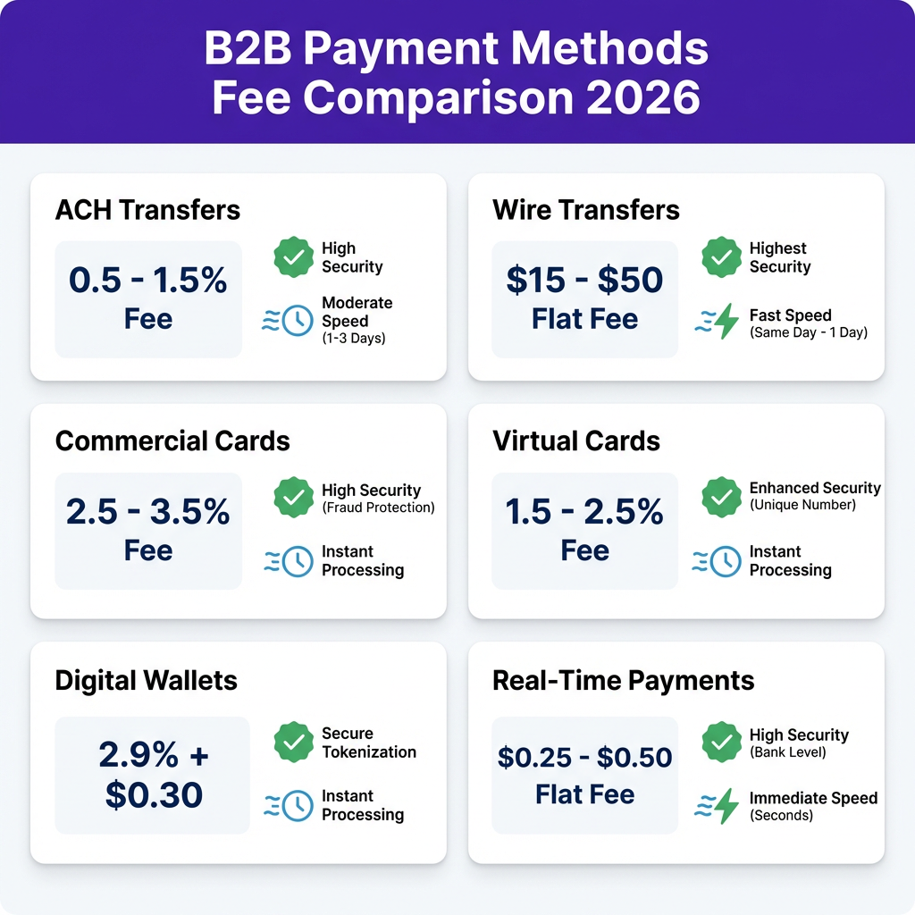10 Best B2B Payment Methods for SaaS in 2026: Complete Comparison