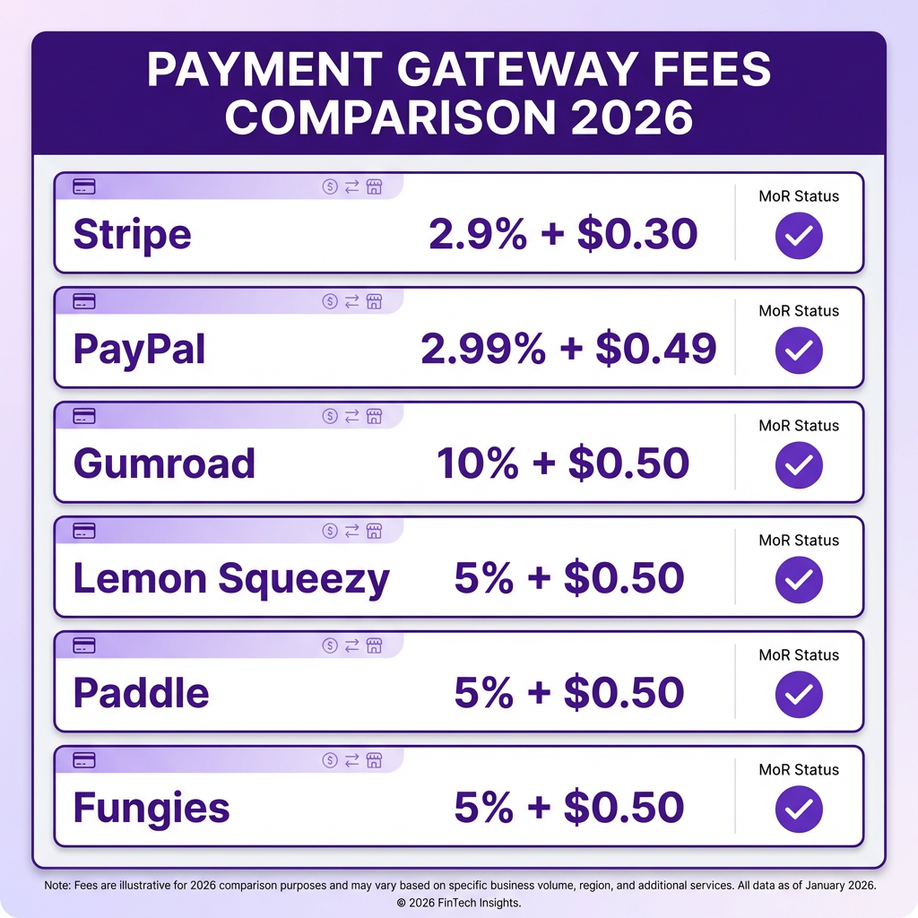 10 Best Payment Gateways for Digital Products in 2026: Complete Comparison