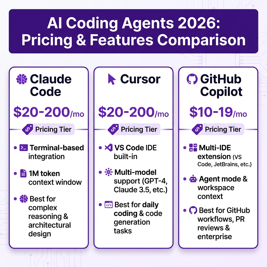 Claude Code vs Cursor vs GitHub Copilot: The Complete Developer Guide for 2026