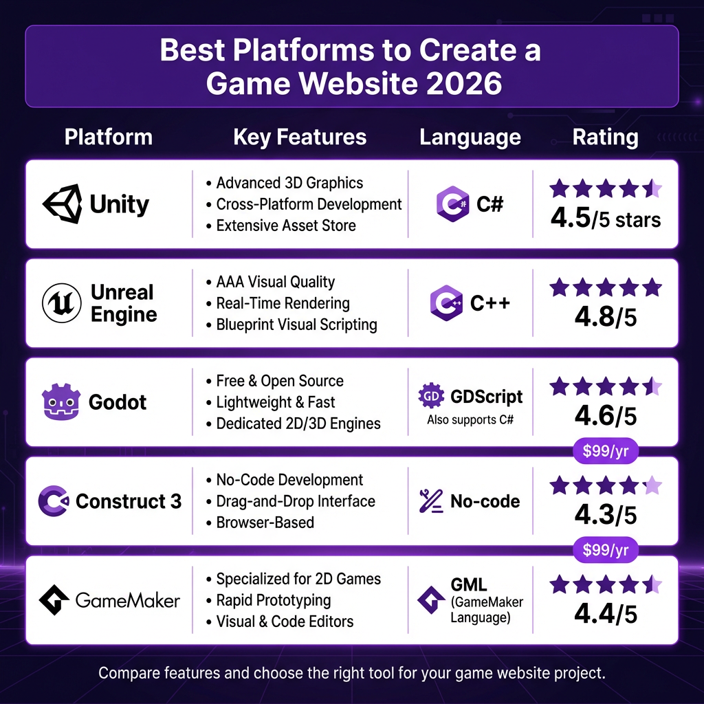 How to Create A Game Website — Complete Guide 2026
