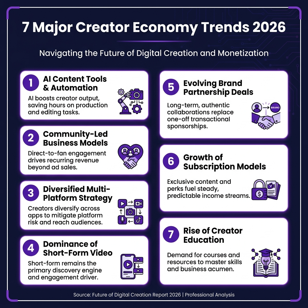 Creator Economy 2026: The Complete Market Analysis with Data, Trends and Forecasts