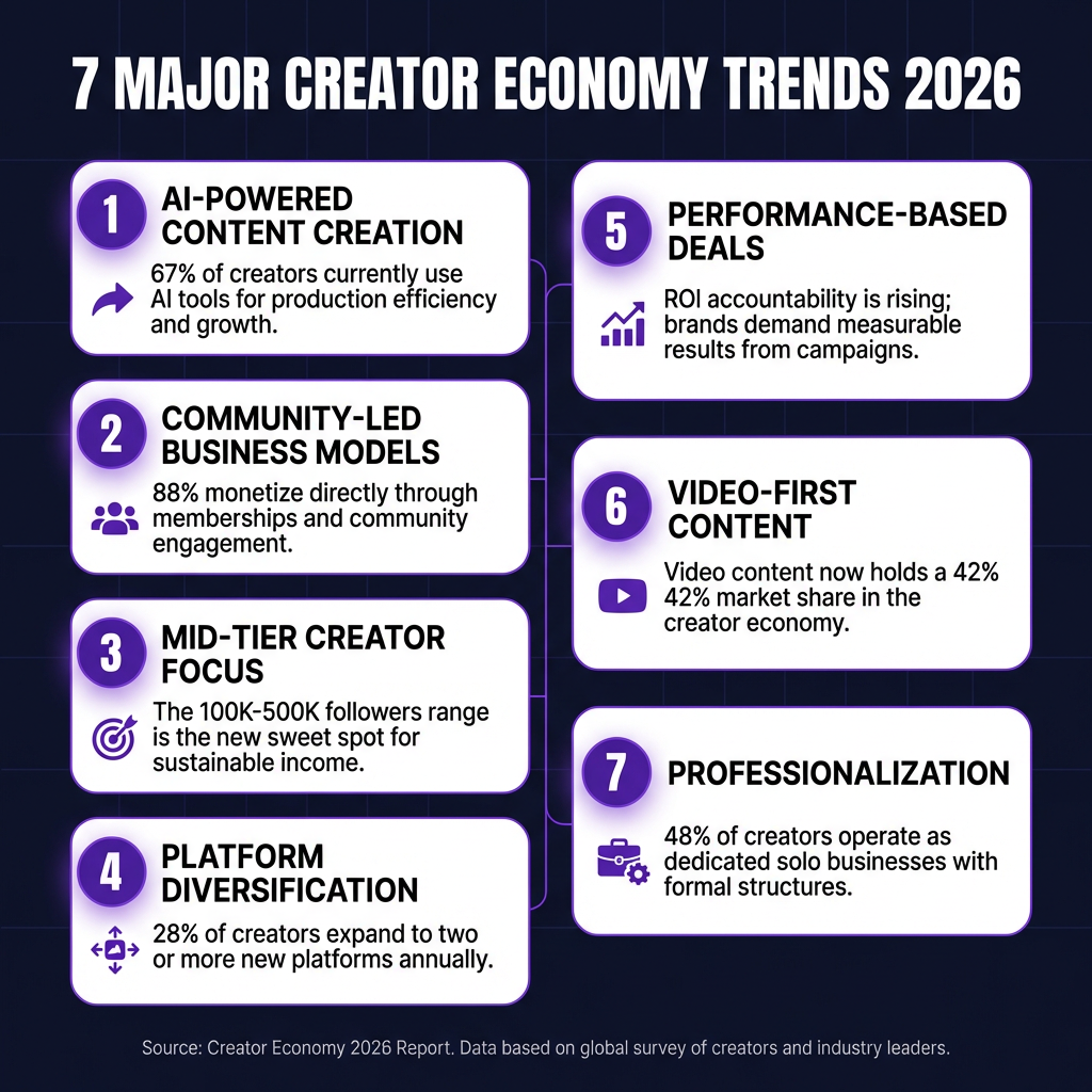 Creator Economy Market 2026: The Complete Industry Analysis with Data, Trends and Forecasts