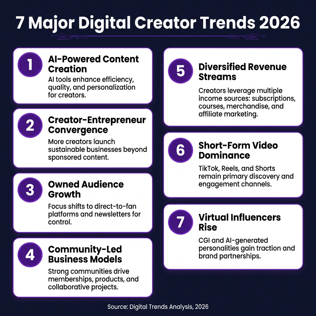 Digital Creator Economy 2026: The Complete Market Analysis with Data, Trends and Forecasts