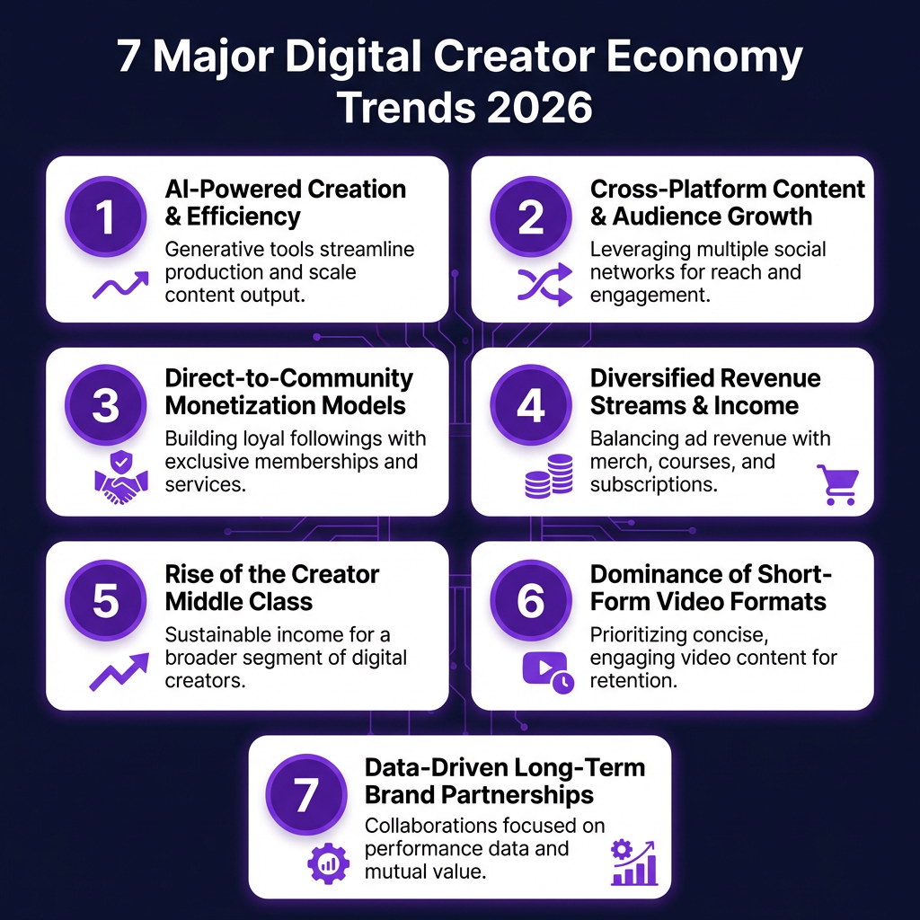 Digital Creator Economy 2026: The Complete Market Analysis with Data, Trends and Forecasts