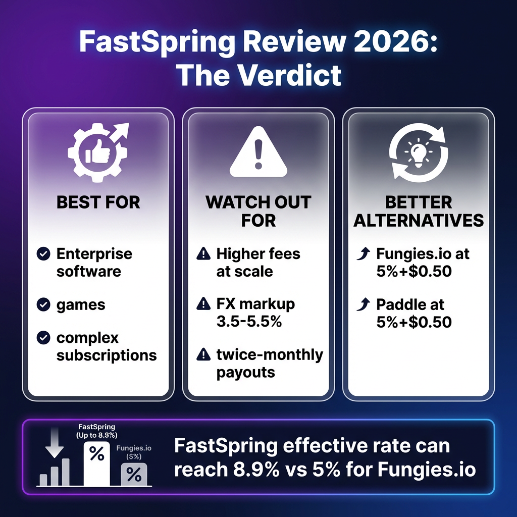 FastSpring Review 2026: Is It Still the Best MoR for Software Companies?