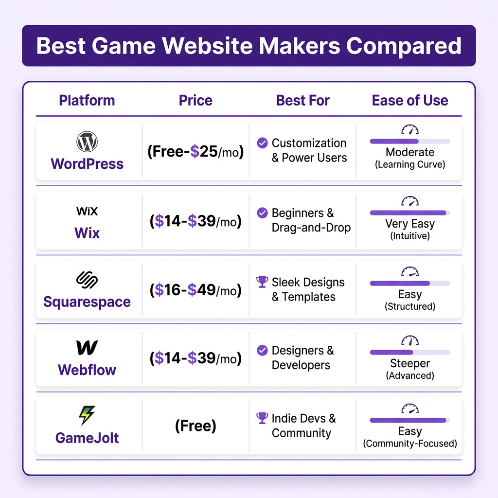 Best Game Website Maker: Complete Guide for Developers in 2026