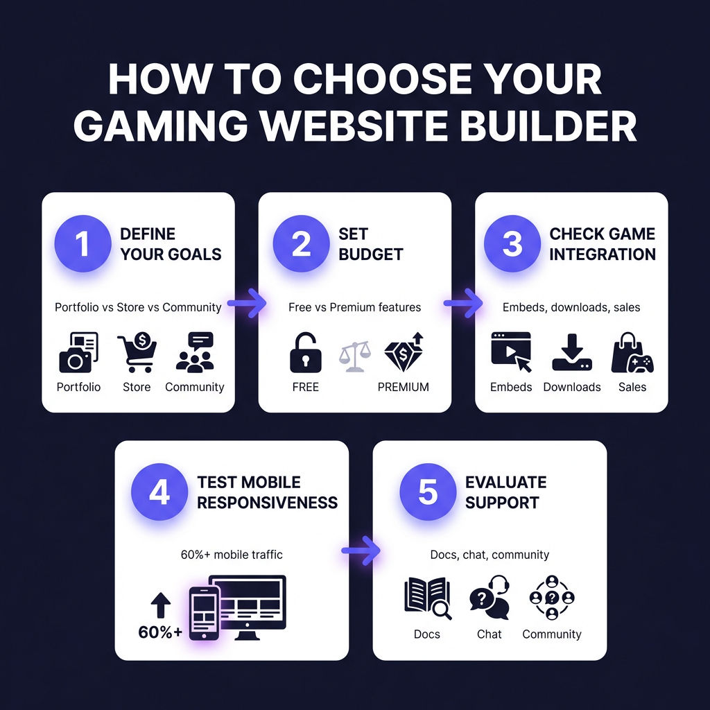 10 Best Gaming Website Builders for Indie Developers in 2026