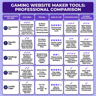 Gaming Website Maker: The Complete Guide for Indie Developers (2026)