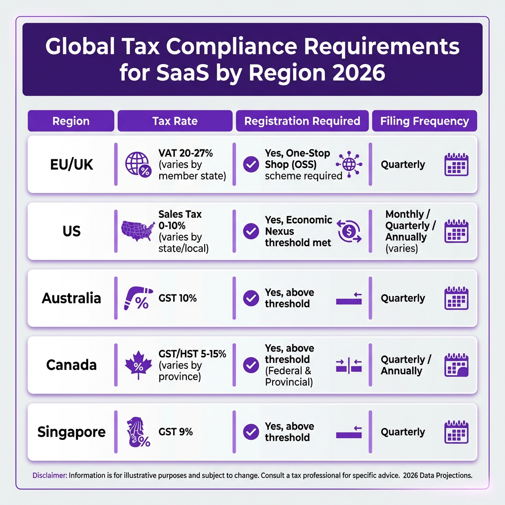 Global Tax Compliance for SaaS: The Complete 2026 Guide