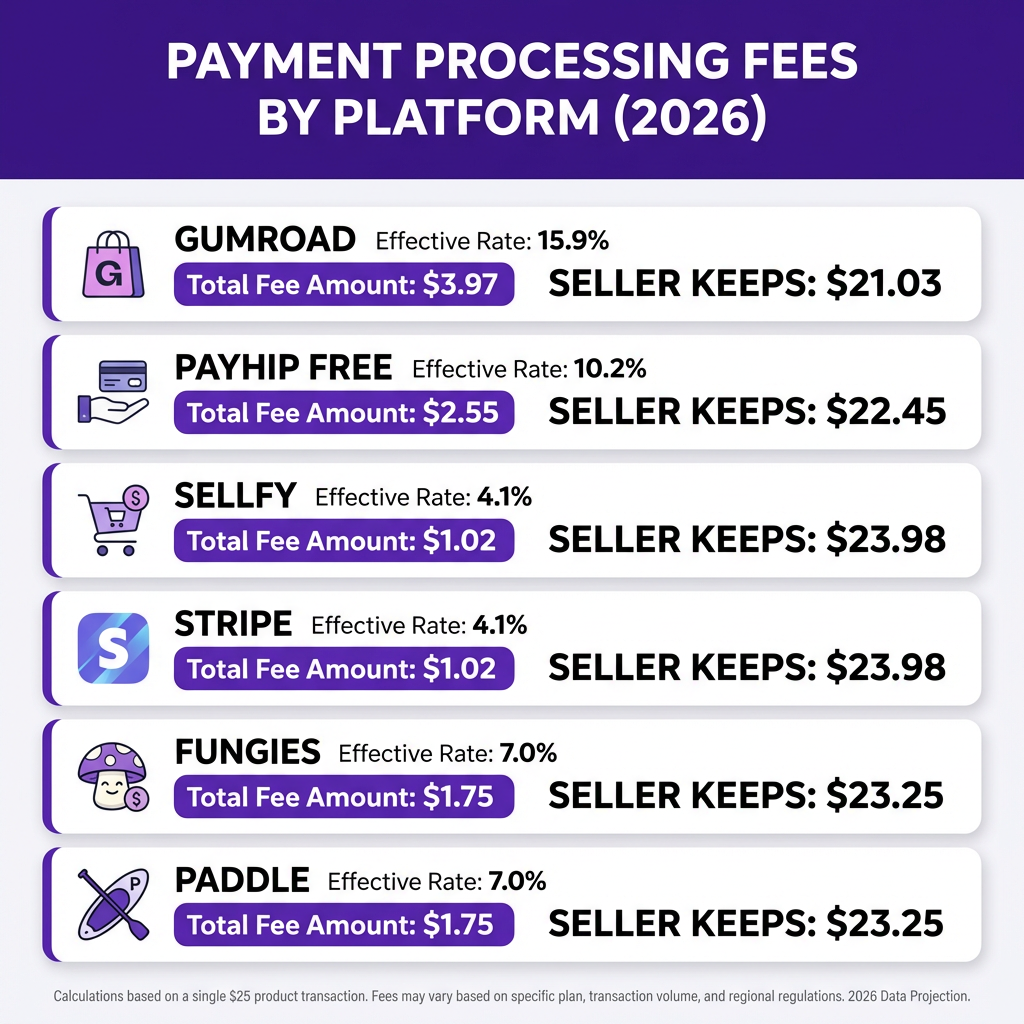 How to Calculate Payment Processing Fees: The Complete Guide for Digital Sellers in 2026
