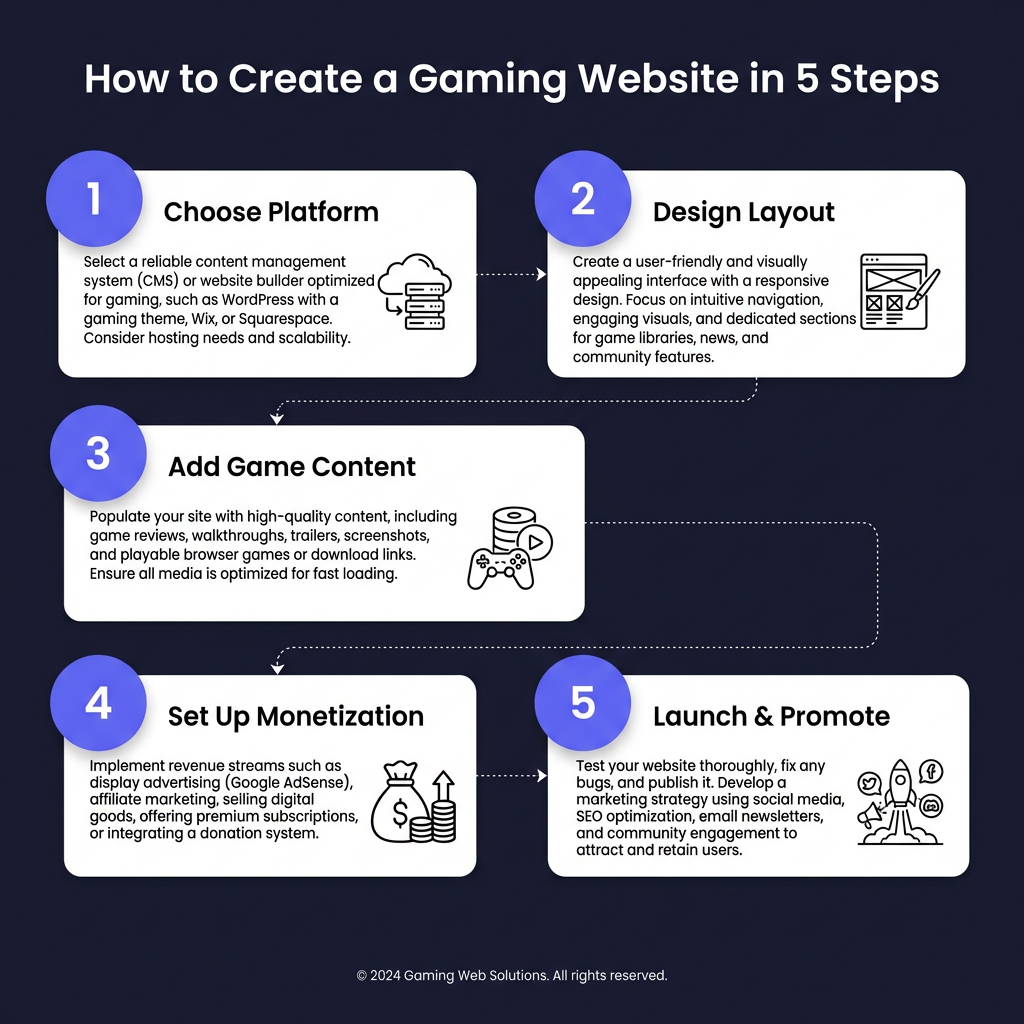 How to Create a Gaming Website: The Complete 2026 Guide