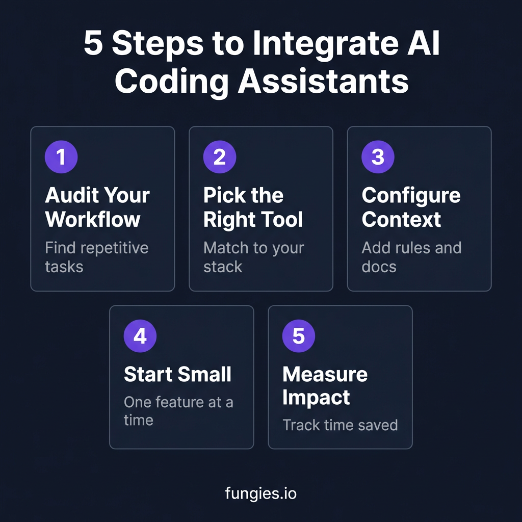 How to Integrate AI Coding Assistants Into Your Development Workflow: A Complete 2026 Guide