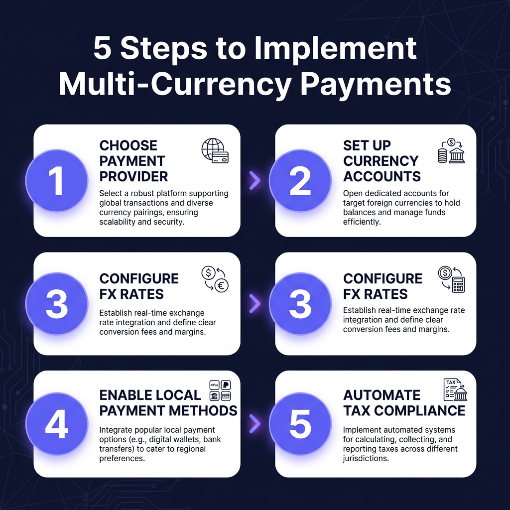 Multi-Currency Payment Processing for B2B SaaS: The Complete 2026 Guide