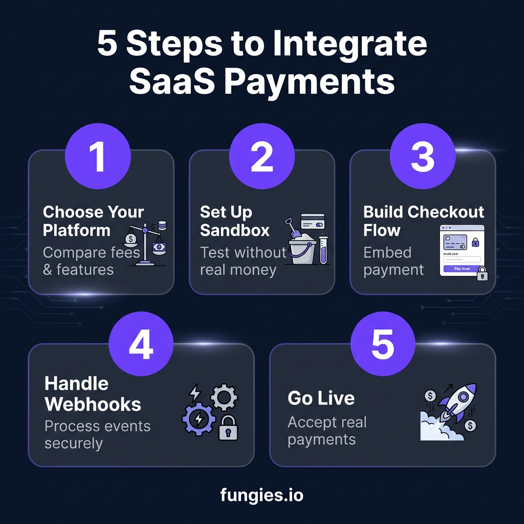 How to Integrate Payment Processing for SaaS: The Complete Developer Guide 2026