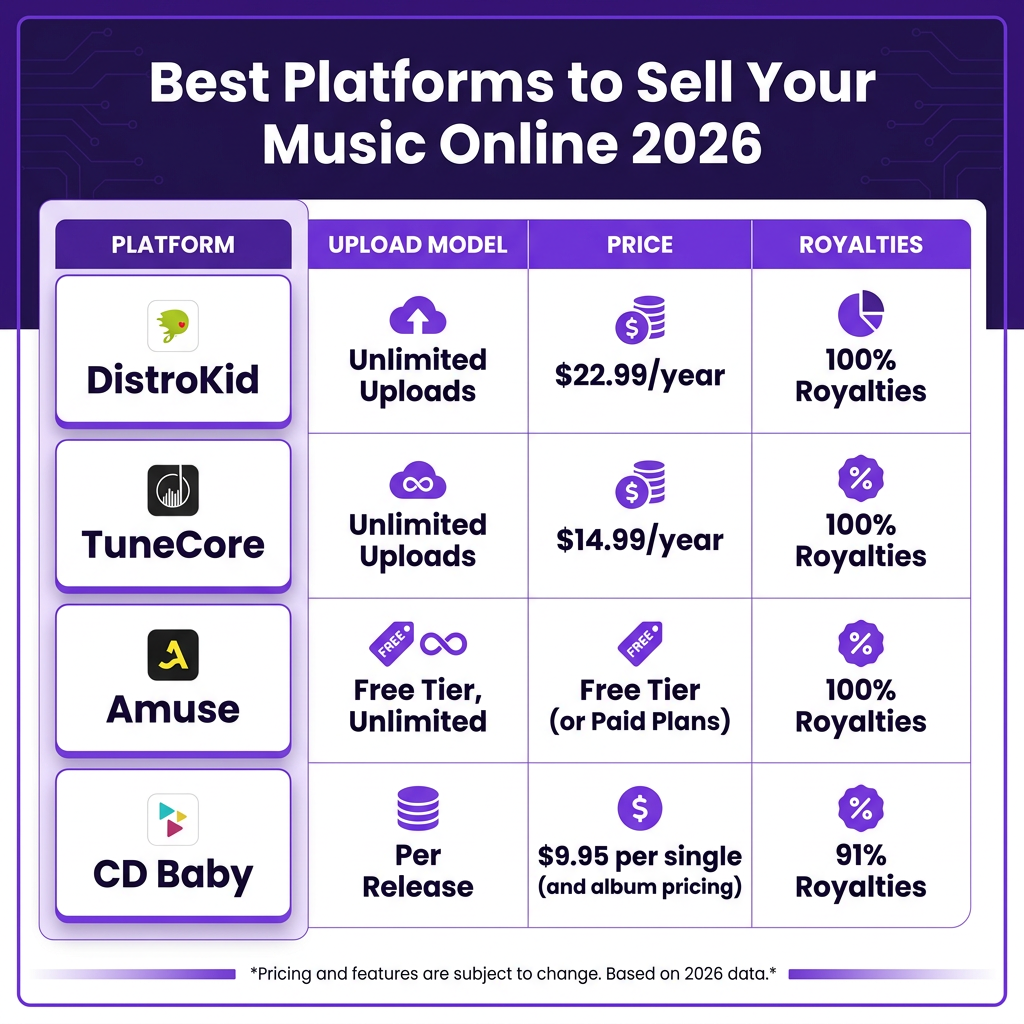 How to Sell Your Music Online: The Complete Guide for Independent Artists in 2026