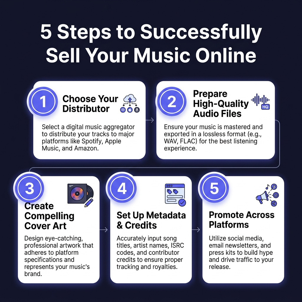 How to Sell Your Music Online: The Complete Guide for Independent Artists in 2026