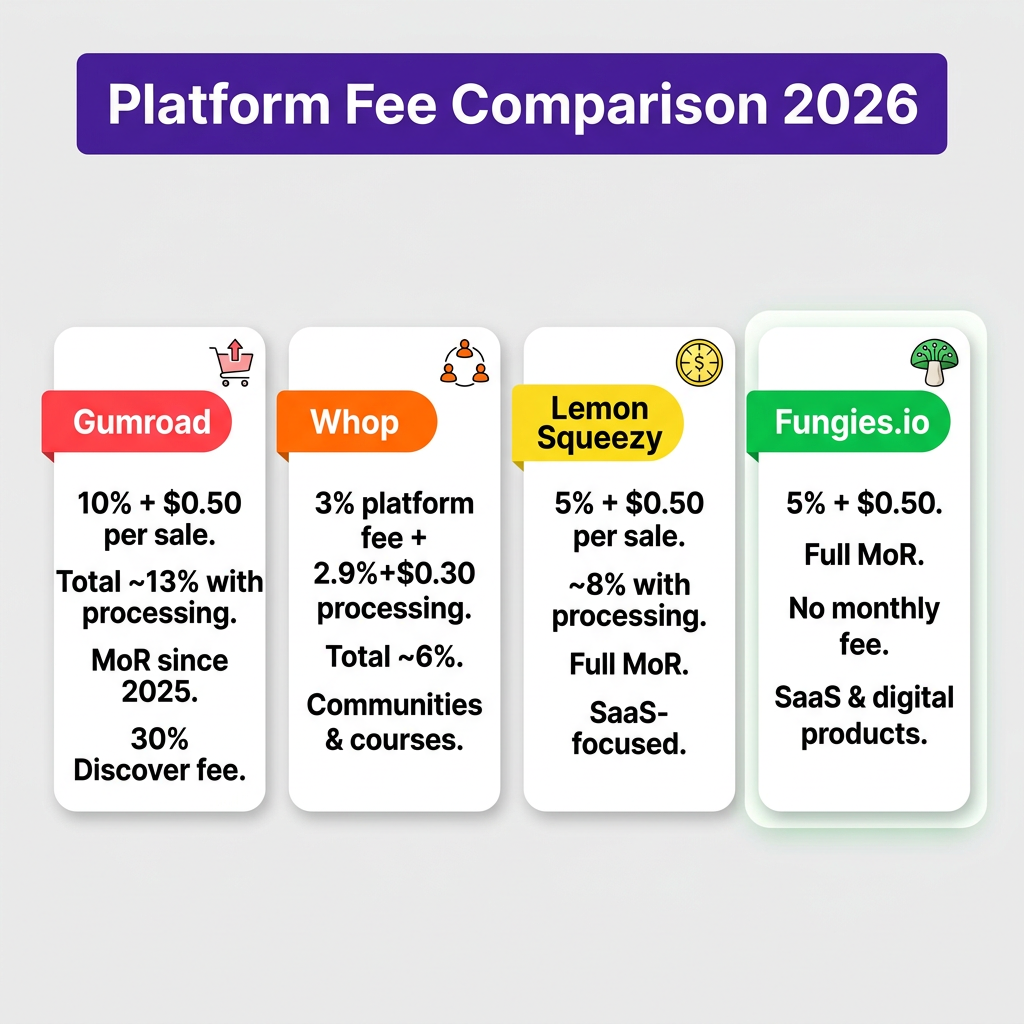 Whop vs Gumroad vs Lemon Squeezy: Which Creator Platform Is Worth It in 2026?