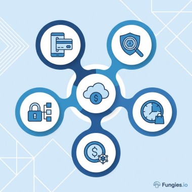 Infographic showing 2026 SaaS payment processing trends